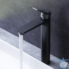 Смеситель для раковины Am.Pm X-Joy F85A92022 (черный матовый)