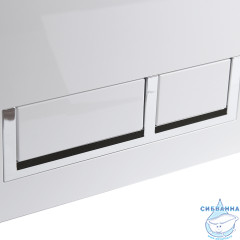 Кнопка смыва Calypso CS002-WML (белая)