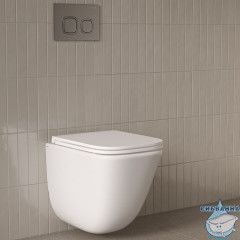 Унитаз подвесной безободковый c системой смыва Торнадо, Torr Q, IDDIS, TOQFDSEi25