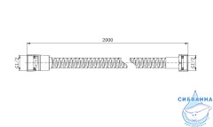 Душевой шланг 200 см Aquatek AQ2102CR