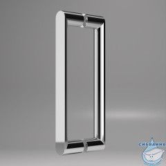 Дверь в нишу Vincea Дайс 120 профиль хром, стекло прозрачное VDS-4D120CL
