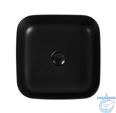 Раковина на столешницу 39 см Aquanet City-1-MB 245837 (черный)
