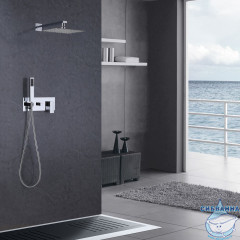 Душевая система Abber Daheim  250 1 режим AF8218 (хром)