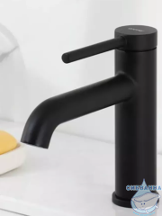 Смеситель для раковины Gappo G1006-6 (без донного клапана) (черный матовый)