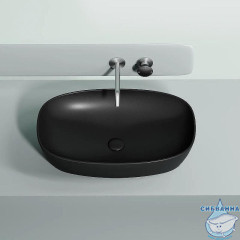  Раковина на столешницу 60 см Ceramicanova Element CN6049MB (черный матовый)