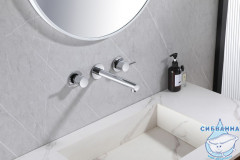 Смеситель для раковины встраиваемый ABBER Emotion AF88121 (хром)