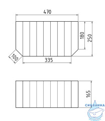 Ступенька для ванны Gemy G0001
