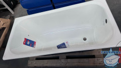 Чугунная ванна Универсал Ностальжи 140х70 №321  без ножек (с дефектом)