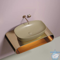  Раковина на столешницу 60 см Ceramicanova Element CN6049MC (капучино)