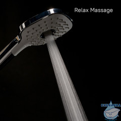 Душевой гарнитур Iddis Sena 120 3 режима SEN3F70i16 (хром/белый)