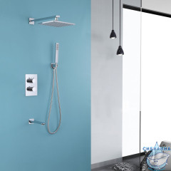 Душевая система Abber Weiss Insel 250 1 режим AF8050 (хром)