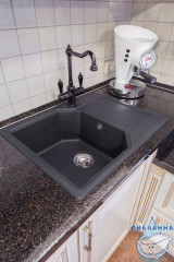 Кухонная мойка Omoikiri Yonaka-65-BL черный 4993348