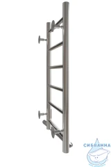 Полотенцесушитель электрический Санприз Аврора П6 30Х70 U (хром) (подключение универсальное)