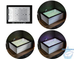 Акриовая ванна Gemy G9259 180х130 с гидромассажем