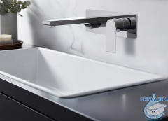 Смеситель для раковины встраиваемый Aquatek Лира AQ1413CR (хром)