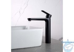 Смеситель для раковины Aquatek Ника AQ1804MB (черный матовый)