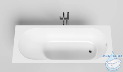 Ванна из искусственного камня Salini Ornella 170x70 (материал Solix, белый матовый)