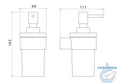 Дозатор для жидкого мыла Aquatek Лира AQ4405CR