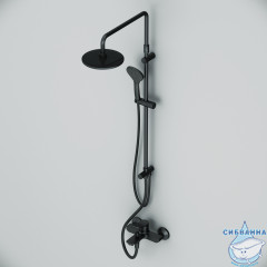 Душевая система AM.PM X-Joy 220 1 режим F42885A14 (чёрный матовый)