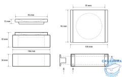 Мыльница Bemeta Gamma 145408312