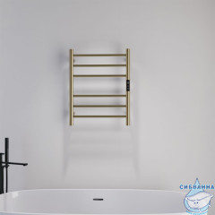 Полотенцесушитель электрический ABBER Standard AH4606G золото матовое