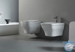 Унитаз подвесной безободковый Aquatek Амадео AQ1163-00 с сиденьем Soft Close (микролифт)