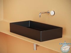  Раковина на столешницу 70 см Ceramicanova Element CN6071MB