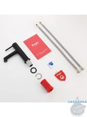 Смеситель для раковины Raglo R20.10.06  (черный матовый)