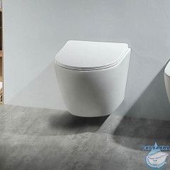 Унитаз подвесной безободковый Aquatek Европа AQ1900-00 (с сиденьем Soft Close (микролифт)