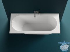 Ванна из искусственного камня Salini Ornella Kit 160x70 (материал S-Stone, белый матовый)