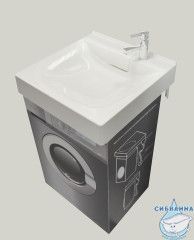 Раковина на стиральную машину 60х60 см 1MarKa Laundry 