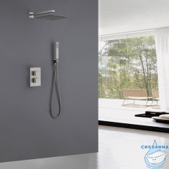 Душевая система Abber Daheim 250 1 режим AF8251SP (сатин)
