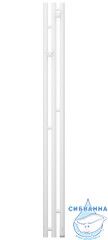 Полотенцесушитель электрический Сунержа Терция 150 (с возможностью скрытого подключения справа) (белый матовый)