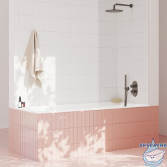 Встраиваемый смеситель для ванны Ravak Espirit X070320 (графит)