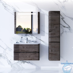 Тумба под раковину AM PM Sensation 80 табачный дуб