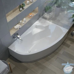Акриловая ванна AlbaSpa Katrina 150х100 R
