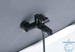 Смеситель для ванны Aquatek Оберон AQ1240MB (черный матовый)