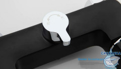 Смеситель для ванны Gappo G3250  с аксессуарами (черный матовый)