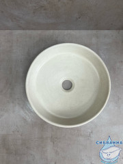 Раковина на столешницу 34 см Malinkin Design Round белая