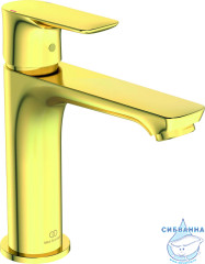 Смеситель для раковины Ideal Standard Connect Air Blue start® A7016A2 (без донного клапана) (золото)