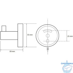 Крючок Bemeta Coral 158106022