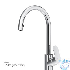 Смеситель для кухни AM.PM Like F8012000 (хром)