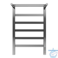 Полотенцесушитель электрический Terminus Ното П6 40х65 с полкой (с возможностью скрытого подключения, подключение справа)