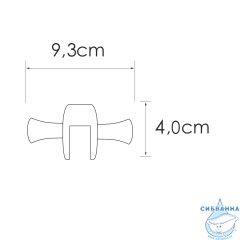 Крючок для душевых уголков K-223