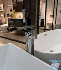 Смеситель для ванны напольный Timo Selene 2200/00Y-CR с аксессуарами (хром)