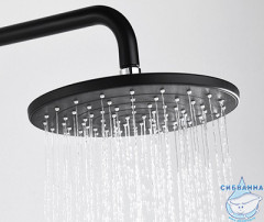 Душевая система WasserKRAFT A17401 230 1 режим (черный)