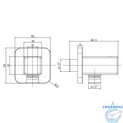 Шланговое подсоединение Vincea VSC-32GM (вороненая сталь)