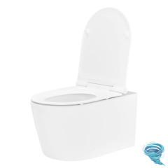 Унитаз подвесной безободковый TECEspring PRO S710001 с сиденьем Soft Close (микролифт)