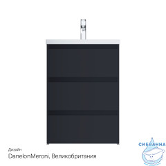 Тумба под раковину AM PM Gem 60 графит