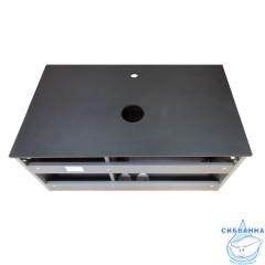 Тумба подвесная Comforty Эдинбург 90 бетон светлый с раковиной Comforty Y9378